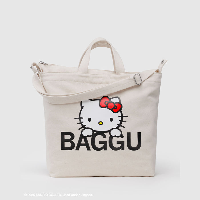 Baggu Duck Bag (Horizontal Zip) - Hello Kitty