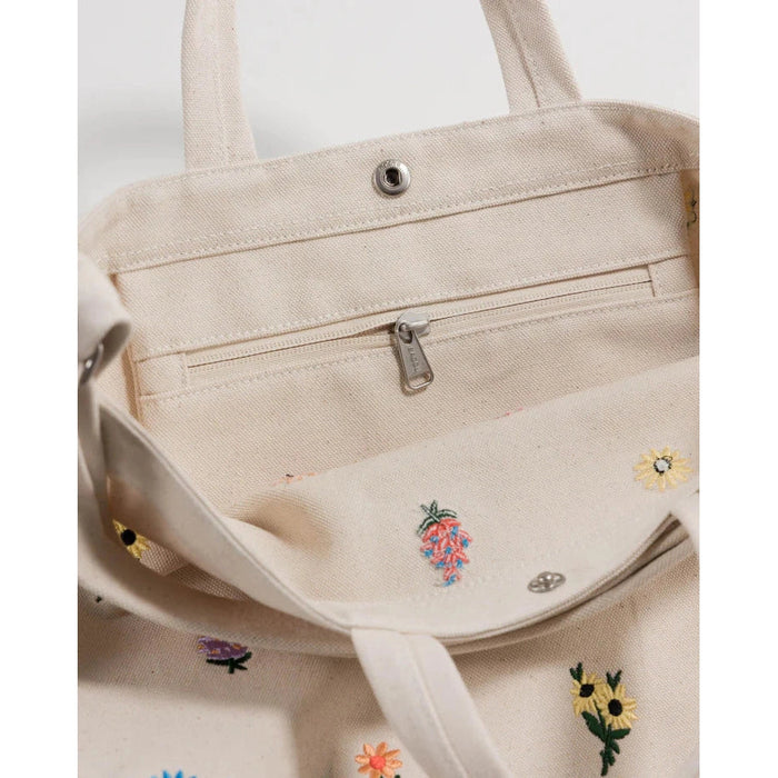 Baggu - Horizontal Duck Bag - Embroidered Ditsy Floral