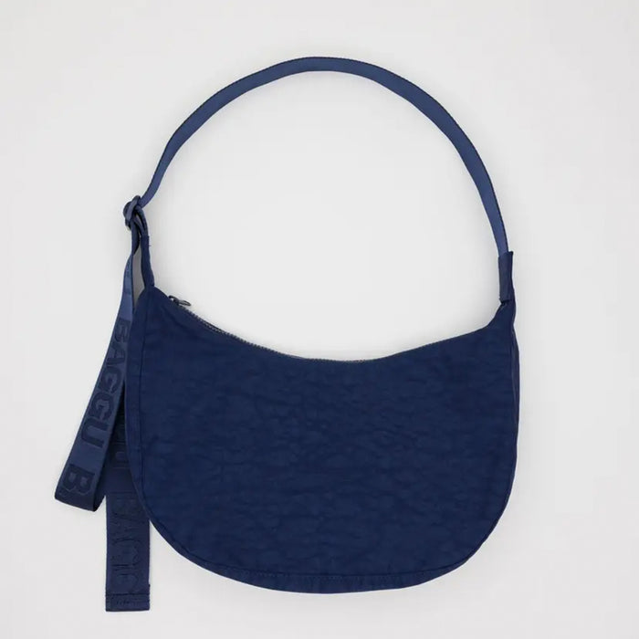 Baggu Medium Nylon Crescent Bag - Navy