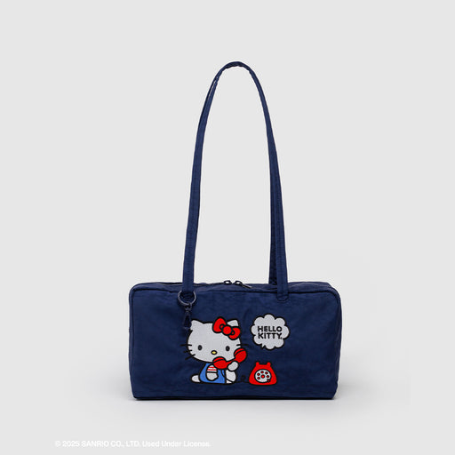 Baggu Nylon Bowler Bag - Embroidered Hello Kitty Phone
