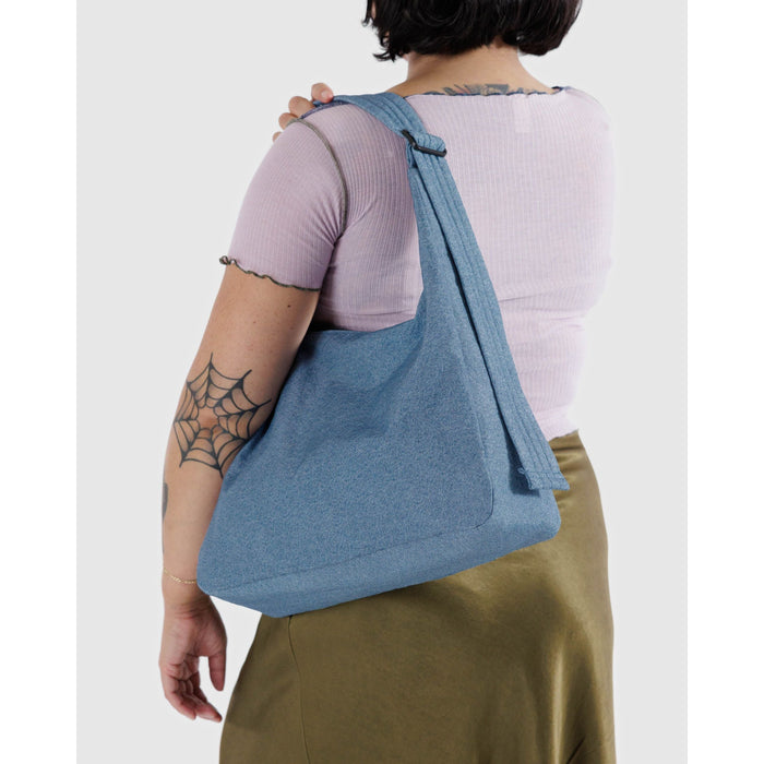 Baggu Nylon Shoulder Bag - Digital Denim