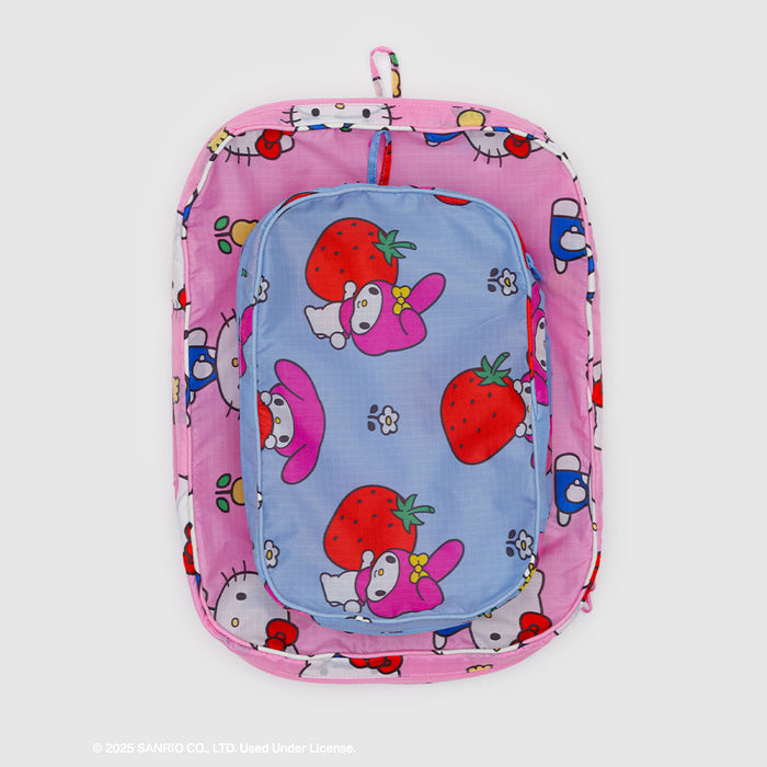 Baggu Packing Cube Set - Hello Kitty and Friends Floral