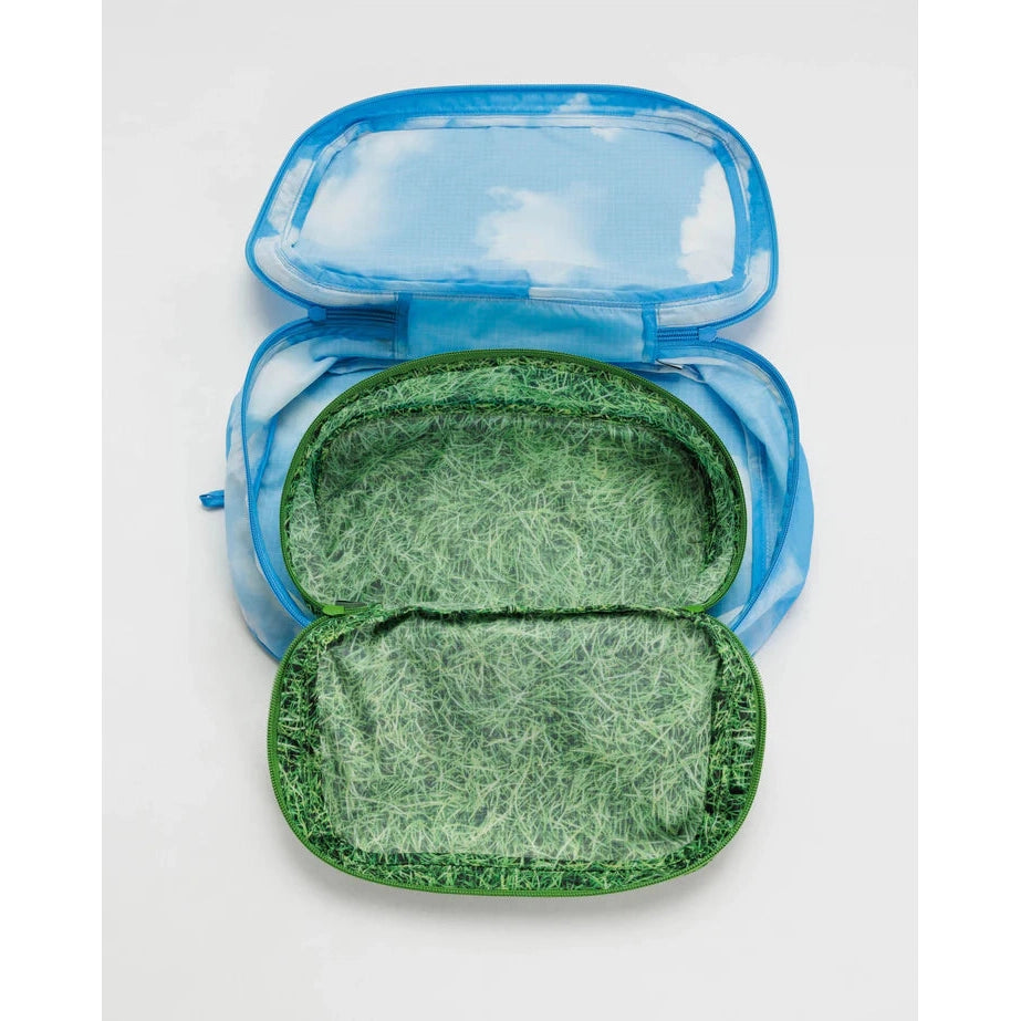 Baggu Packing Cube Set Lawnscape — PaperMarket
