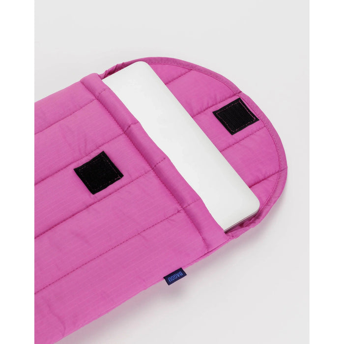 Baggu Puffy Laptop Sleeve 13/14 inch - Extra Pink
