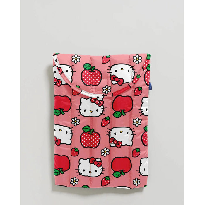 Baggu Puffy Sleeve 13/14 inch - Hello Kitty Apple