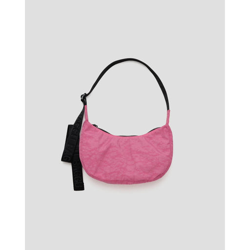 Baggu Small Nylon Crescent Bag - Azalea Pink