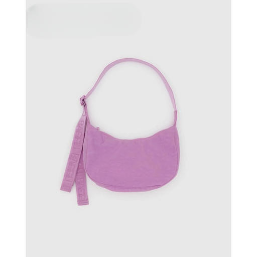 Baggu Small Nylon Crescent Bag - Peony