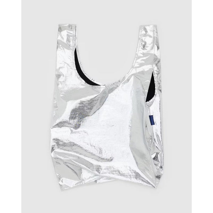 Baggu Standard Baggu - Metallic Silver