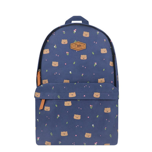 Bear School Backpack - Blue