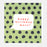 Birthday Card - Lots of Love Birthday Green Blue Spot