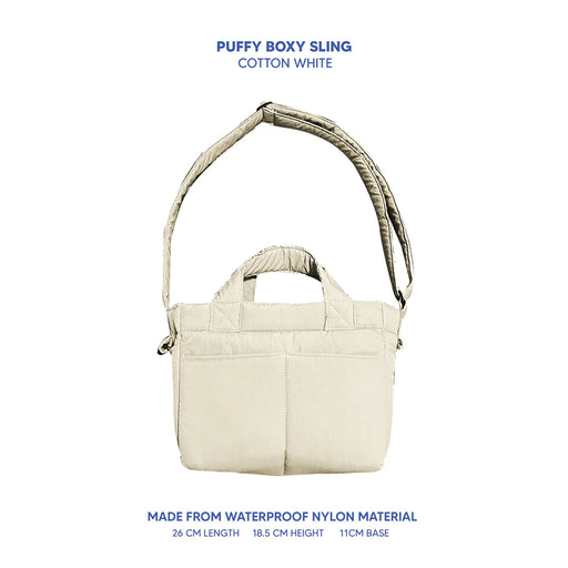 Boxy Sling - Cream
