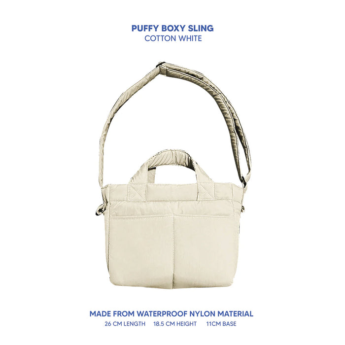 Boxy Sling - Cream