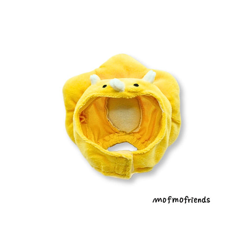 Cap for MofmoFriends S - Dinosaur Yellow