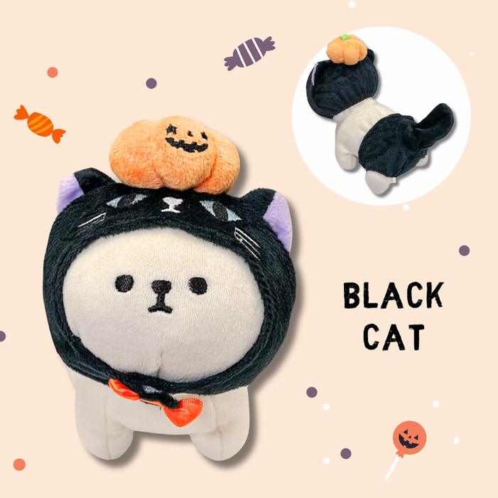 Cap for MofmoFriends S - Halloween Black Cat