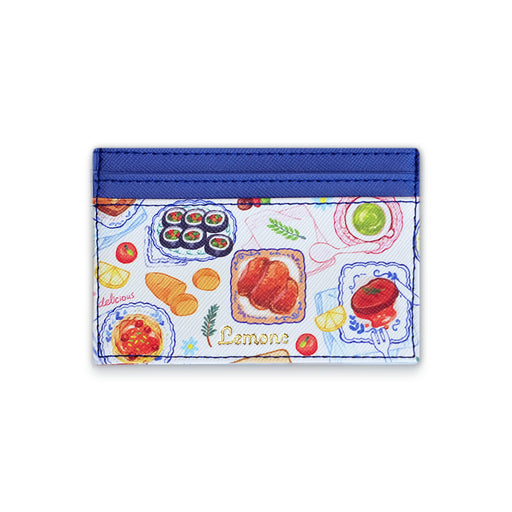 Card Holder - Foods on the table