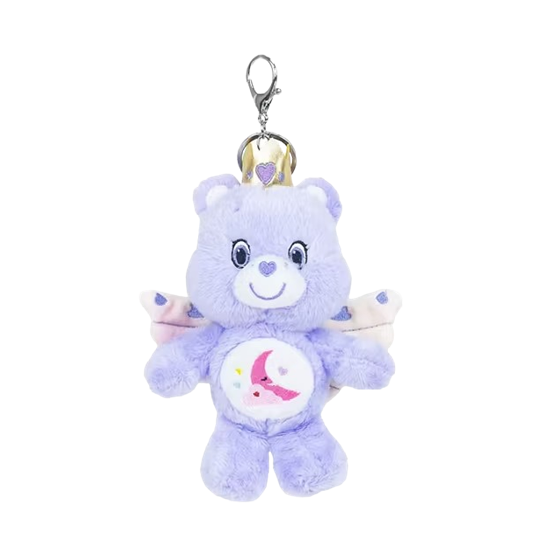 Care Bears Angel Keychain - Sweet Dream Bear Purple