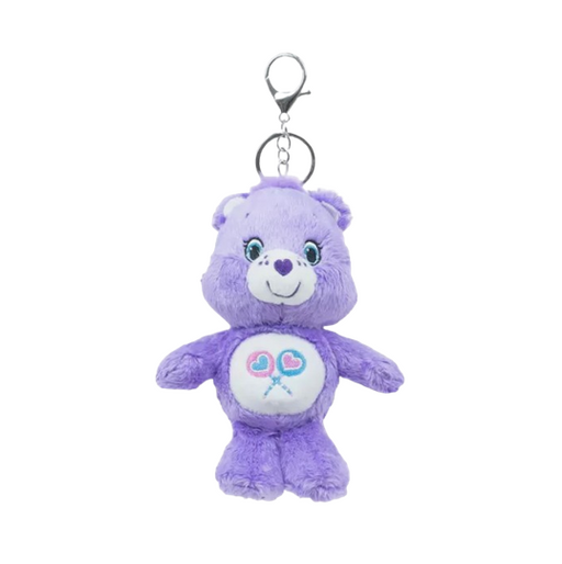 Care Bears Keychain - Share Bear Purple