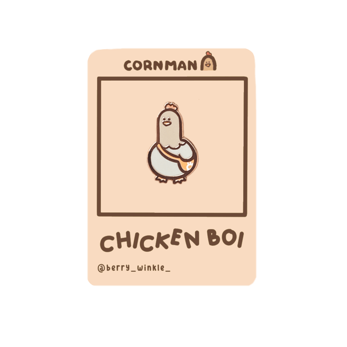 Chicken Enamel Pin
