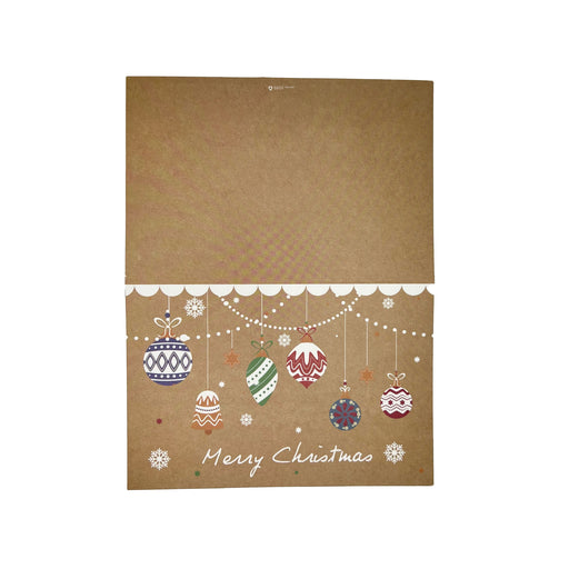 Christmas Greeting Card - Christmas Ornaments