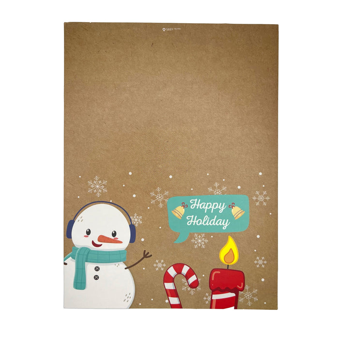 Christmas Greeting Card - Happy Holiday Snowman