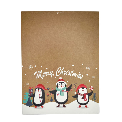 Christmas Greeting Card - Penguins