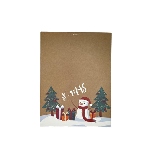 Christmas Greeting Card - X-mas Snowman