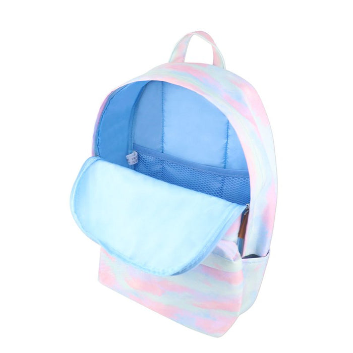 Clouds Watercolour School Backpack - Candyfloss