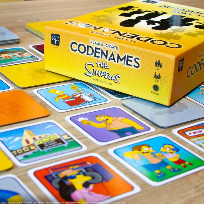 Codenames Simpsons Edition