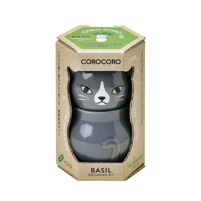Corocoro Cat Growing Kit - Basil