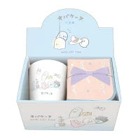Cup with Towel Gift Box - Obakane Blue