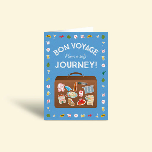 Greeting Card - Farewell Bon Voyage