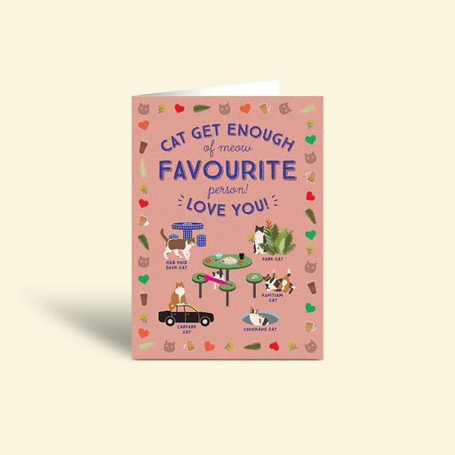 Greeting Card - Love Cat