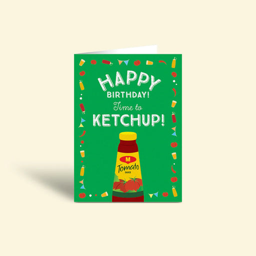 Greeting Card - Birthday Tomato Ketchup