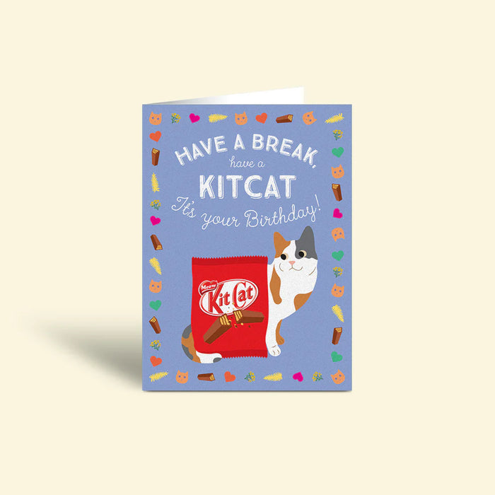 Greeting Card - Birthday Kit Cat