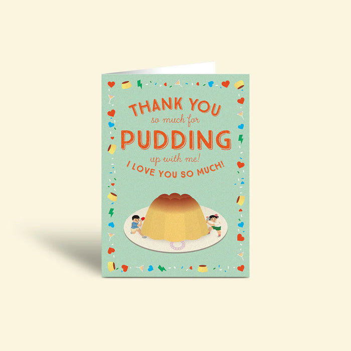 Greeting Card - Anniversary Pudding