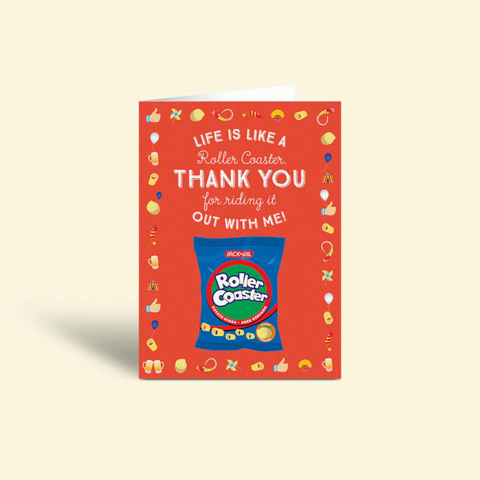 Greeting Card - Love Roller Coaster