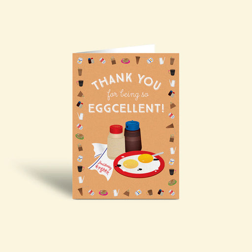 Greeting Cards - Thanks Soft Boiled Eggs