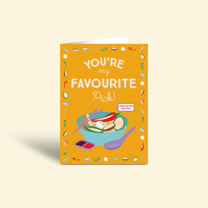 Greeting Card - Anniversary Yong Tau Foo