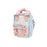 Doughnut Macaroon Tiny Backpack - Cream x Iceburg x Sakura