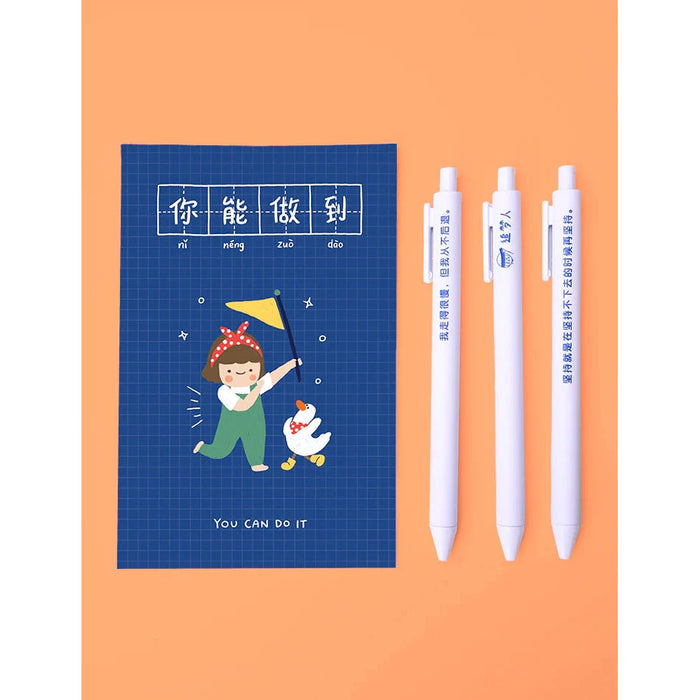 Dream Chaser Motivational Pens & Postcard Set