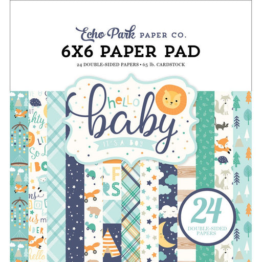 Echo Park Hello Baby Boy 6x6 Paper Pad