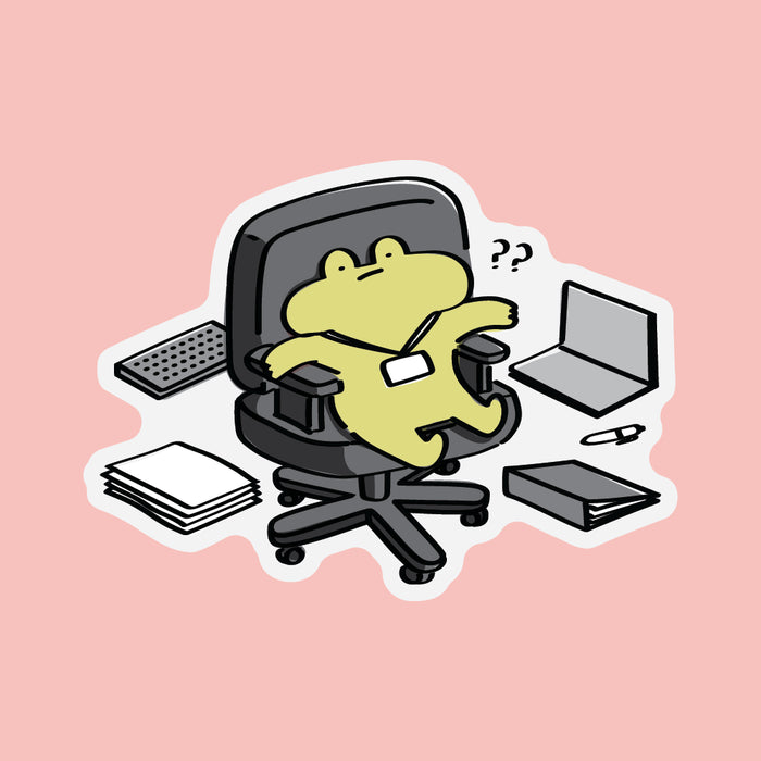 Employed Sticker (Vinyl)