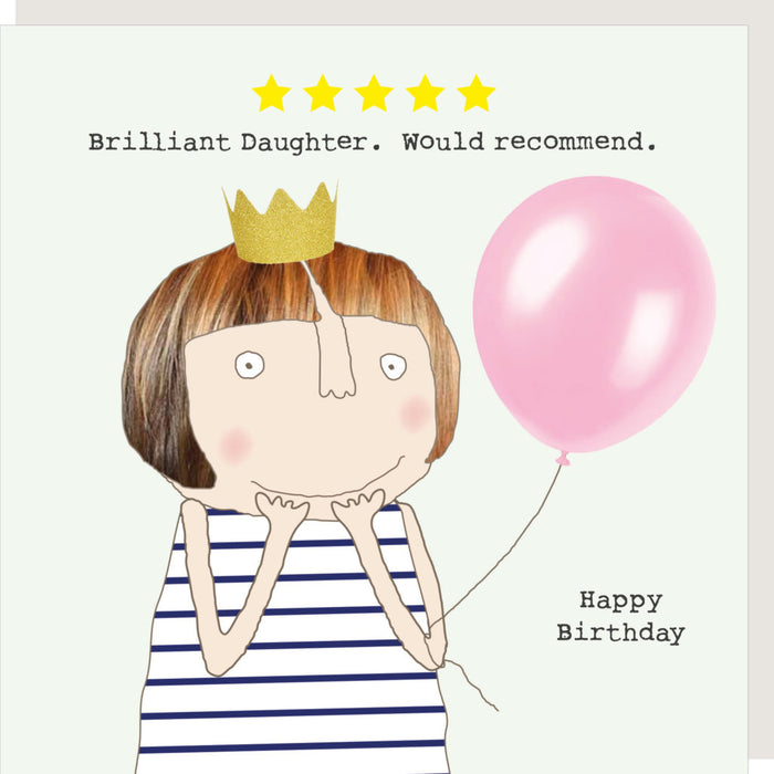 Greeting Card - RMT Five Star Daughter