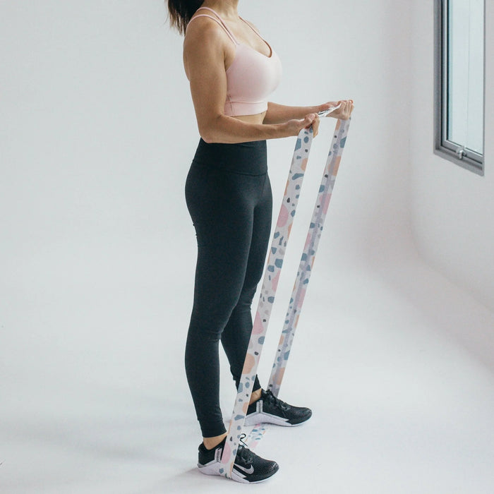 Fabric Short Band with Canvas Bag - One Intensity Only (Funky Terazzo, Long)