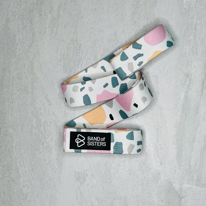 Fabric Short Band with Canvas Bag - One Intensity Only (Funky Terazzo, Long)