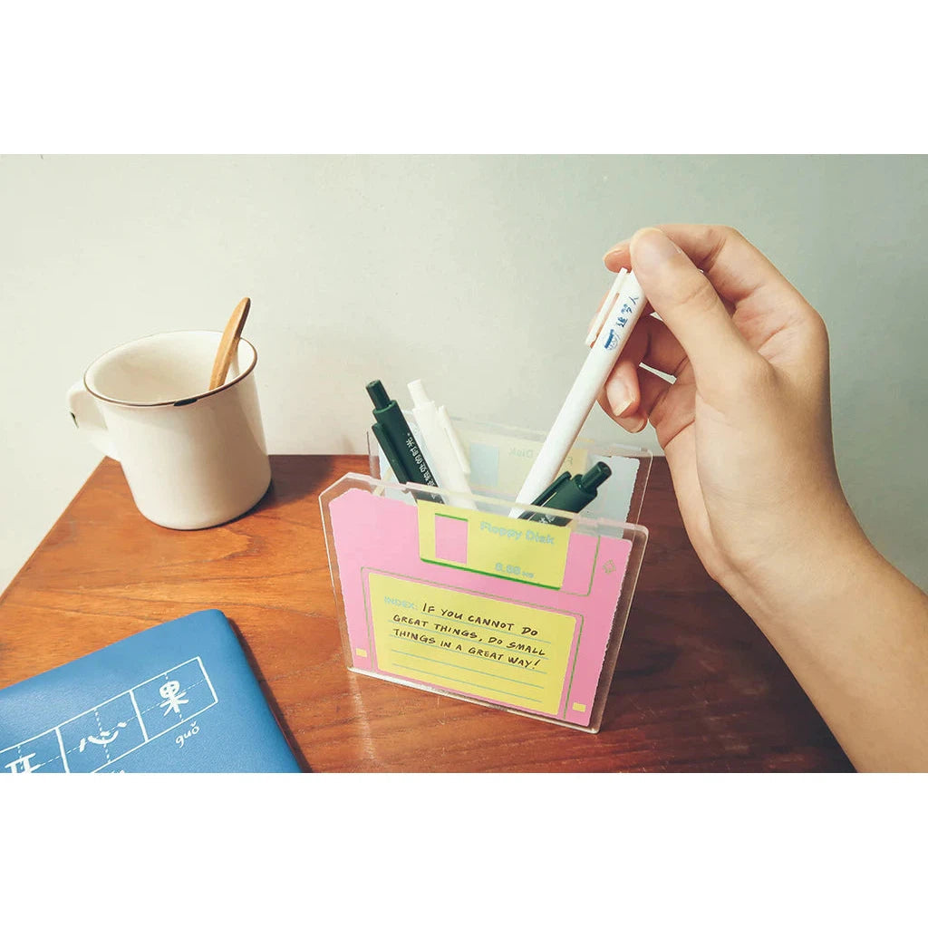 Floppy Disk Pen Holder — PaperMarket