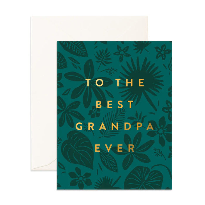 Fox & Fallow Greeting Card - Best Grandpa Ever
