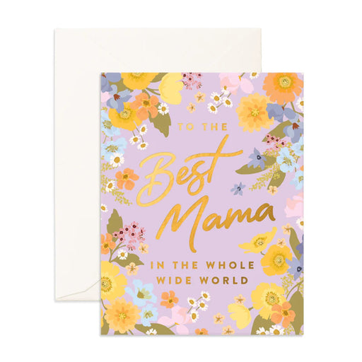 Fox & Fallow Greeting Card - Best Mama World Spring