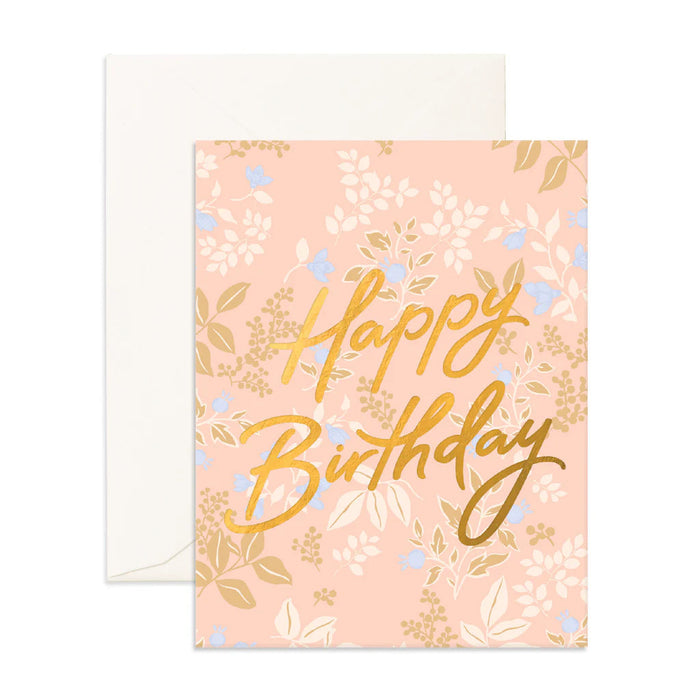 Fox & Fallow Greeting Card - Birthday Maple