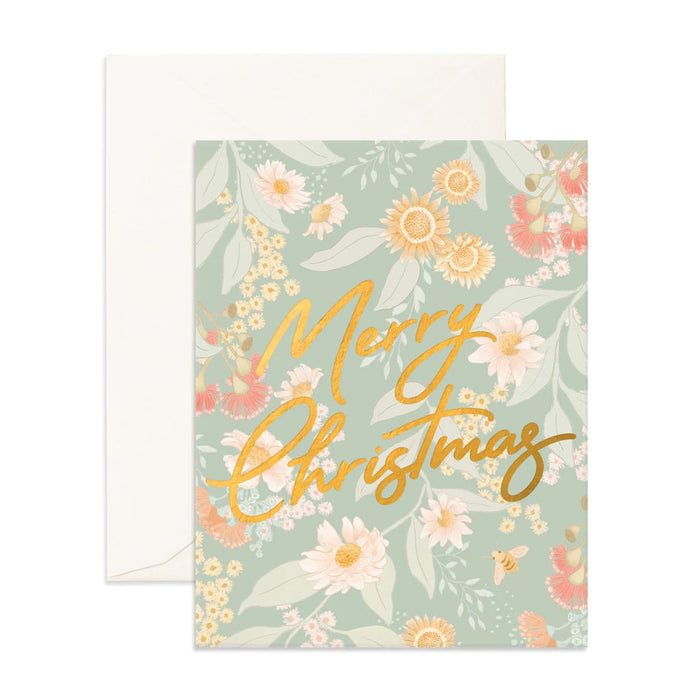 Fox & Fallow Greeting Card - Christmas Botanika